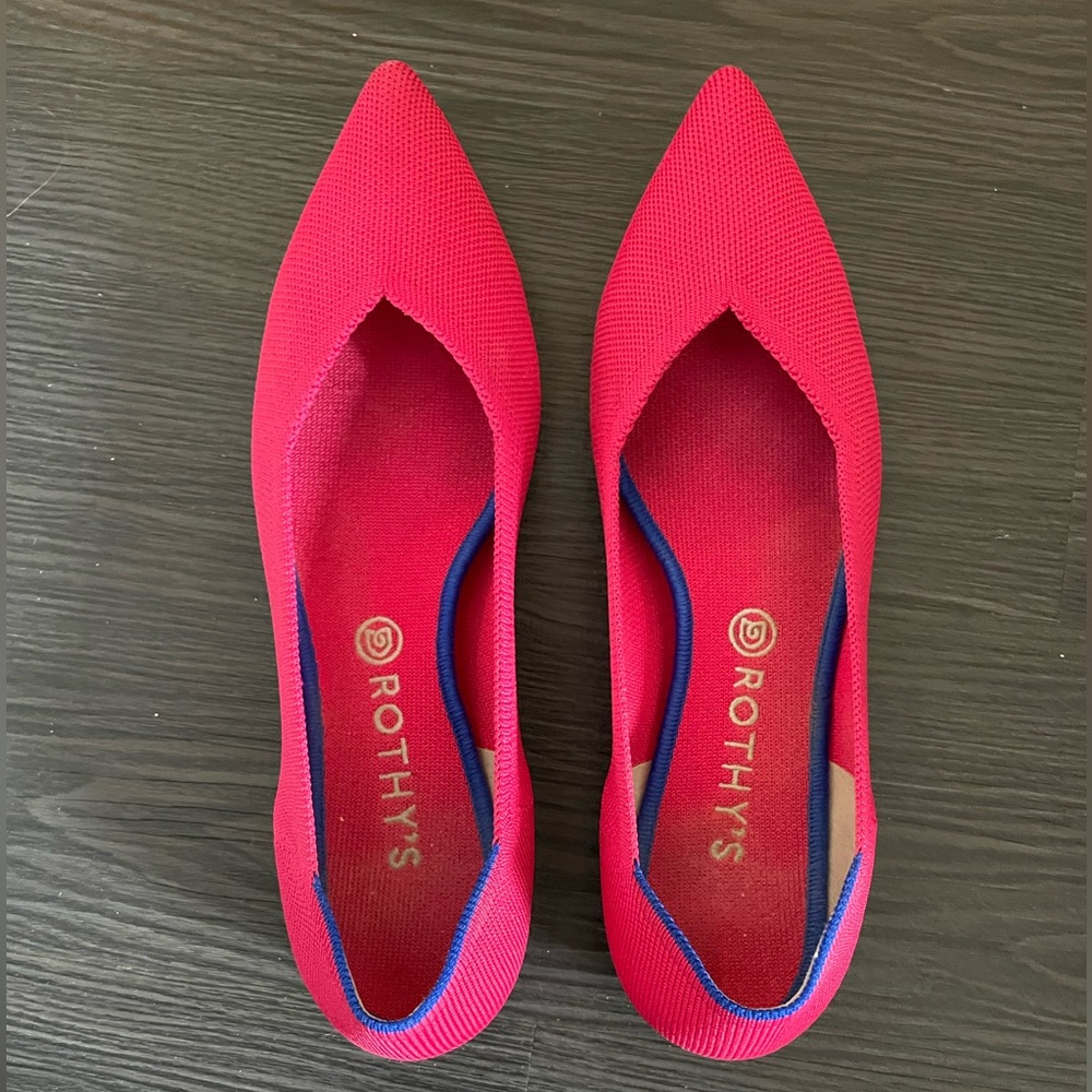 Rothy’s - The Point - Hot Pink - 12